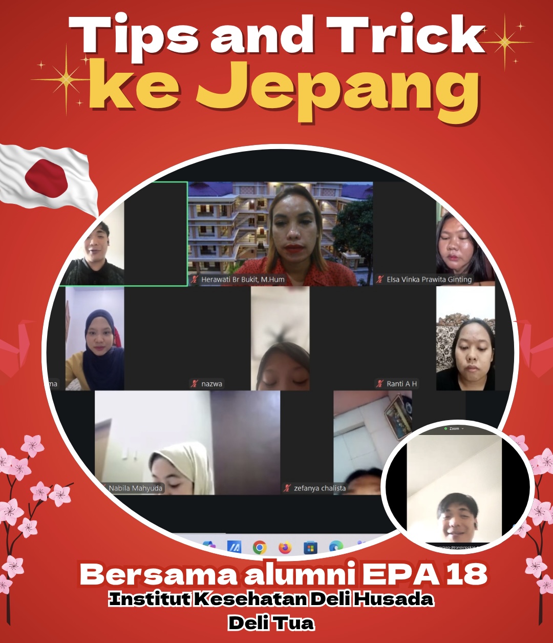 Sharing Alumni EPA18 kepada mahasiswa calon EPA20 
