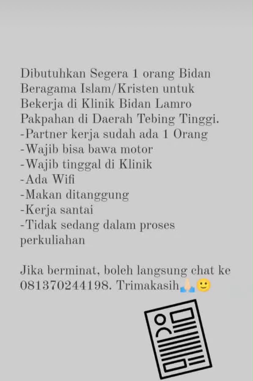 Klinik Bidan Lamro Pakpahan 