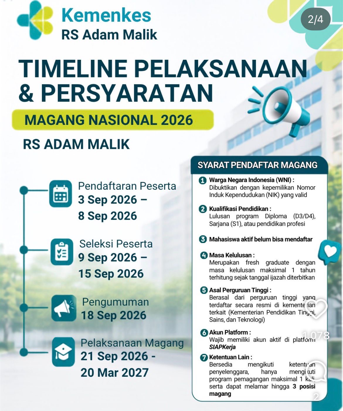 MAGANG NASIONAL DI RS ADAM MALIK