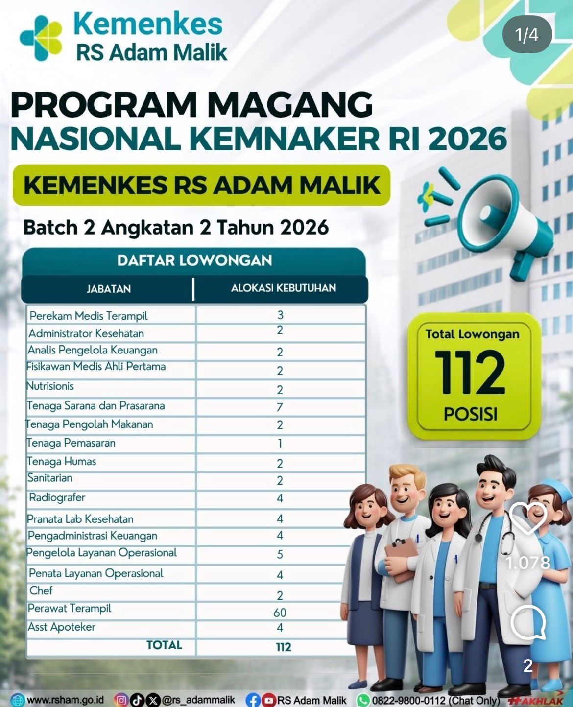 PROGRAM MAGANG NASIONAL KEMNAKER RI 2026 Batch 2 Angkatan 2 Tahun 2026