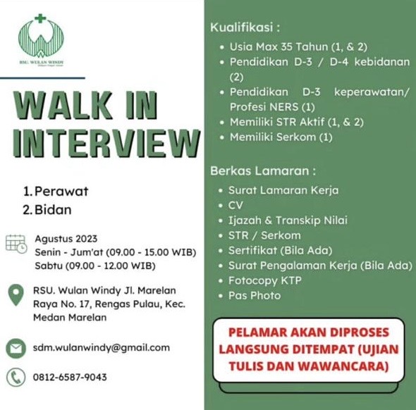 WALK IN INTERVIEW RS WULAN WINDY 